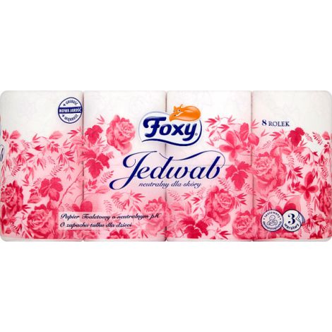 Papier toaletowy Foxy Jedwab, 8szt